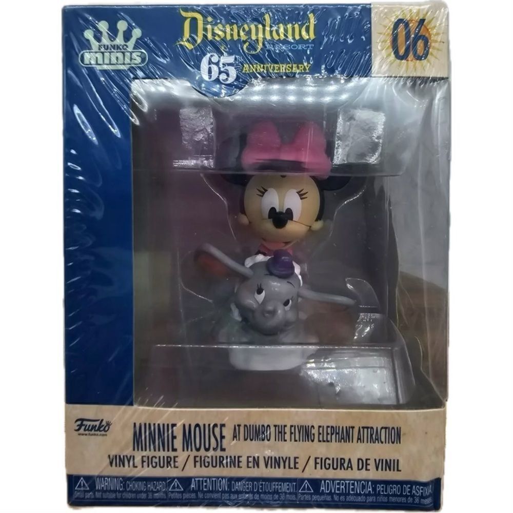 Funko Minis Disneyland 65th
Anniversary Minnie Mouse On
Dumbo‎ Ride 06 NIB